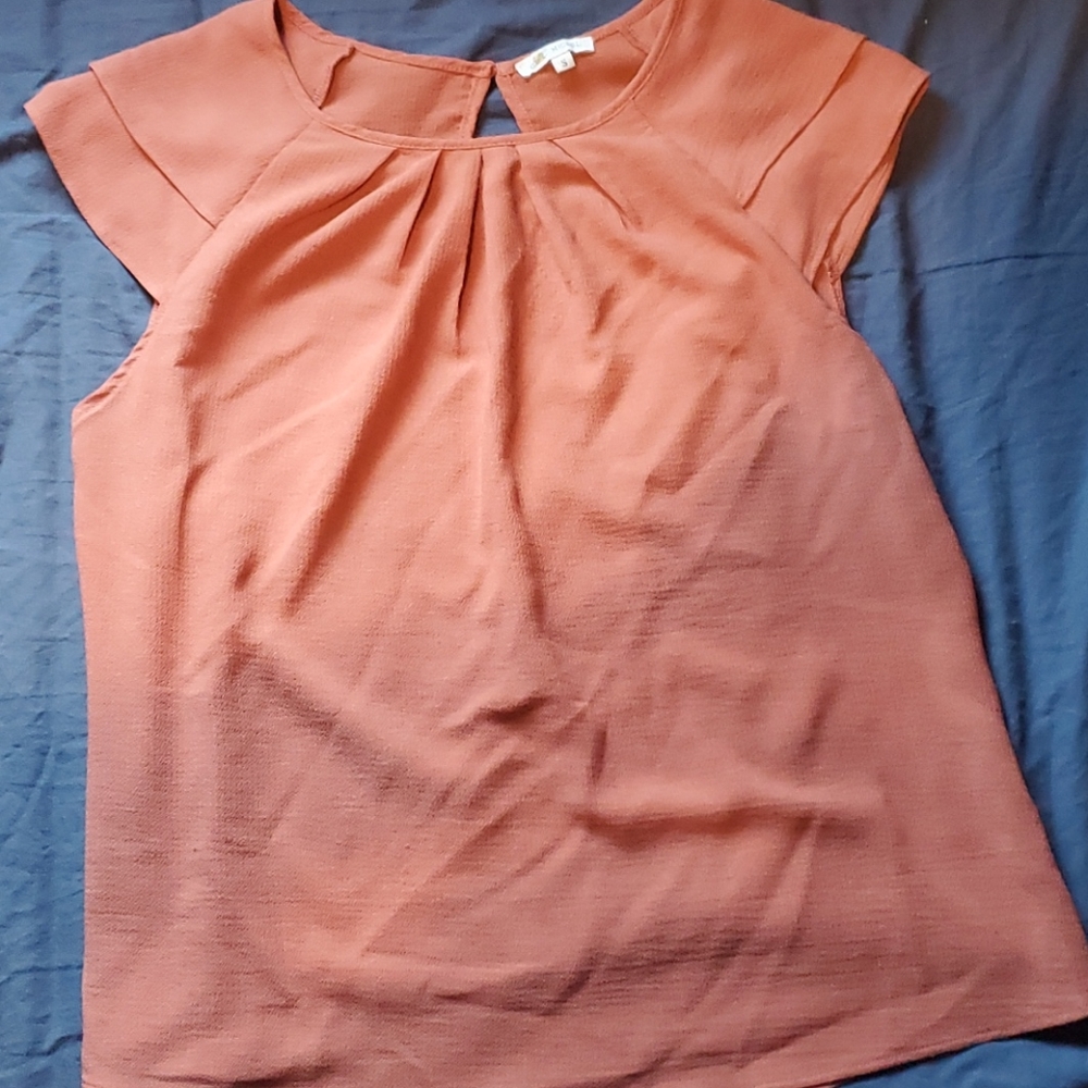 Orange Blouse
